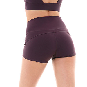 Ensemble deux pièces sexy pour <span class=keywords><strong>femme</strong></span> : <span class=keywords><strong>short</strong></span> de sport taille haute et <span class=keywords><strong>short</strong></span> de jogging, personnalisable - Product Image 2