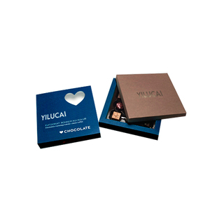 Elegante Caja de Cartón de Lujo para Chocolates, Empaque de Regalo de Papel con Tapa, Relieve, Laminación Mate y Brillante para Uso Alimentario - Product Image 4