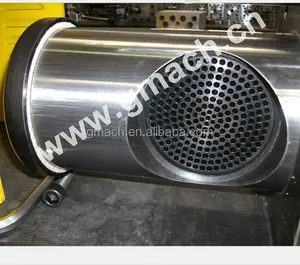 Double-piston continuous screen changer/melt filter