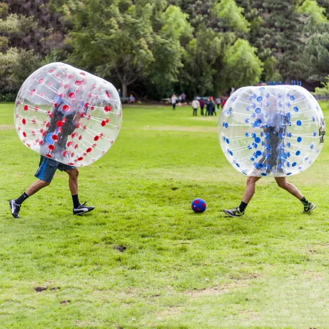 Goedkope bumper bal 1 m diameter kids bubble voetbal B1059