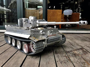 Nuevo <span class=keywords><strong>Tanque</strong></span> Heng Long 2017, Escala 1:8, <span class=keywords><strong>Tanque</strong></span> <span class=keywords><strong>RC</strong></span> 2.4G Totalmente Metálico, <span class=keywords><strong>Tanque</strong></span> Pesado Alemán Tiger I - Product Image 5
