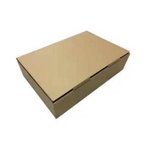 Thick paper quality recyclable brown origami packaging carton paper box for jewelry/gift packing