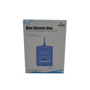 Mayflash Max Shooter Xbox 360 Xbox One PS3 PS4 용 마우스 키보드 컨트롤러 USB 어댑터 변환기