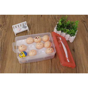 Limpio de gran capacidad constante fuerte huevo contenedores de plástico cajas de almacenamiento - Product Image 3