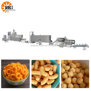 Maíz dulce puff snack máquina de extrusión soplado de maíz grano resoplando queso bola que hace la máquina - Product Image 1