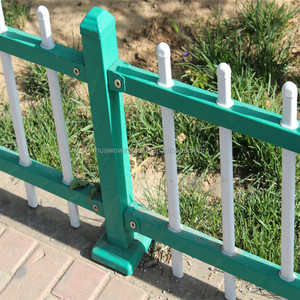Bahçe demir çit/çim korkuluk sıcak satış PVC plastik Custom Made Pvc kaplı beyaz avrupa düşük karbon çelik tel güç kaplı - Product Image 3