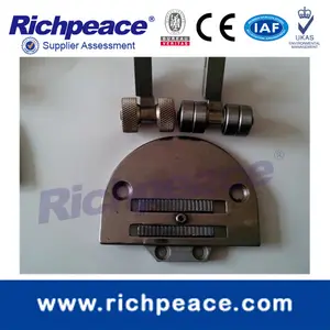 Richpeace Tertahankan Tunggal/Ganda Roda Presser Foot Set Tanpa Pisau