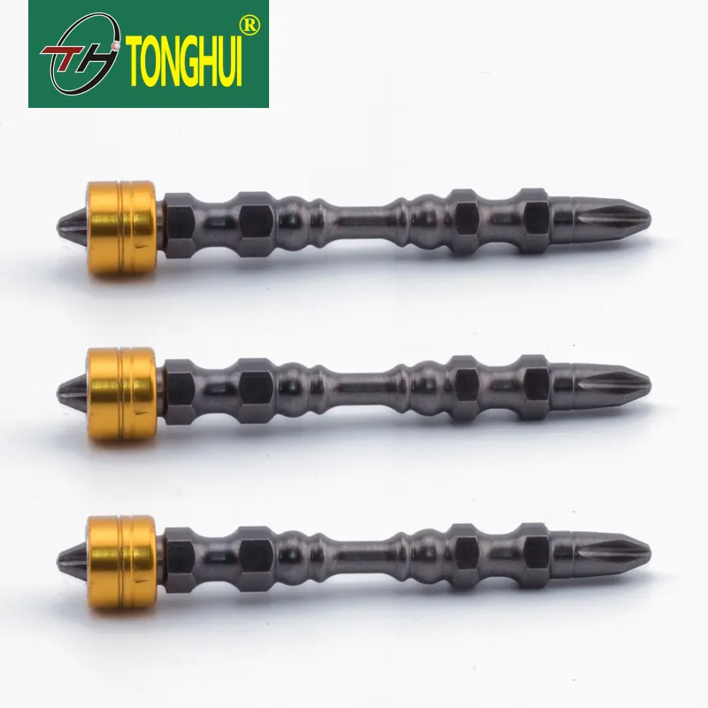 65MM Double End PH2 Screwdriver Bit Brown HRC65 magnetic screwdriver drill bit