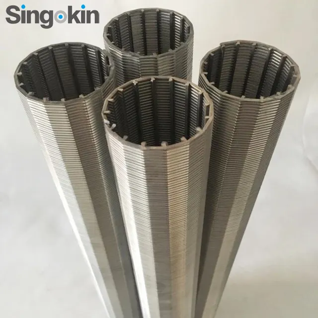 Stainless Steel 304l Crepines Johnson Screens/水Filter Mesh Screens/Wire Filter Meshes