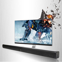 Barre de son, systèmes de cinéma maison, basse forte, haut-parleur sans fil, lecteur Audio Portable 40W 60W 80W pour TV Mobile accepté
