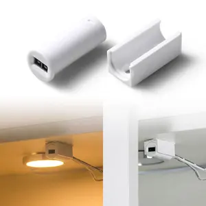 Cabinet door activated light switch 2.5W 12VDC Door Motion Sensor led puck lights for kitchen