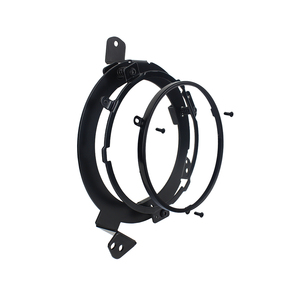 2pcs 7 pulgadas faro soporte adaptador anillos Kits de montaje para Jeep Wrangler JL 18-19 Accesorios - Product Image 4