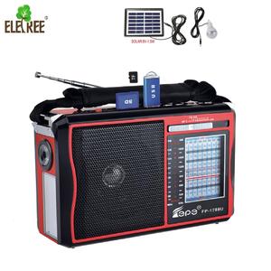 Radio Portátil de Onda Corta MW AM FM SW USB con Paneles Solares FP-1788U-Ls, al Por Mayor, Económico - Product Image 3