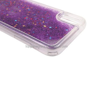 Custodia in TPU morbida sabbia glitterata per iPhone 8 X XR XS MAX 11 12 13 14 15 16e Cover sabbie mobili - Product Image 4