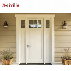 Portes avant en composite blanc, pièces de luxe, à l'extérieur - Product Image 1