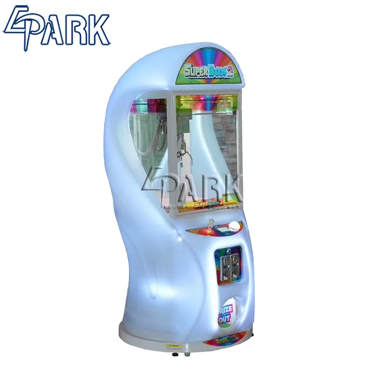 Permainan Dalam Ruangan Toko Anak-anak Bermain Cakar Permainan Super Box 2 Crane Vending Mesin untuk Dijual