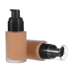 liquid Form makeup face foundation cosmetics new products 9 Color OEM ODM Wholesale Custom waterproof cream foundation makeup