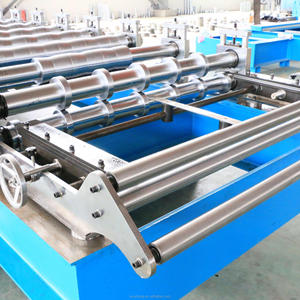 Pass ISO Full Automatic Metal Roof Tile Roll Forming Making <strong>Machine</strong> Cheap <strong>Price</strong> - Product Image 3