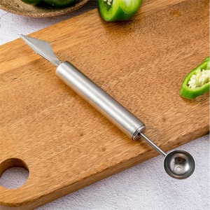 304 thép không gỉ trái cây Scoop dưa Baller khắc <span class=keywords><strong>Cutter</strong></span> kim loại <span class=keywords><strong>Ice</strong></span> Cream công cụ cho <span class=keywords><strong>Ice</strong></span> Cream Sticks - Product Image 6