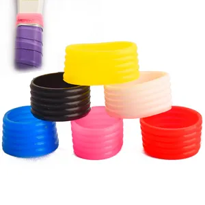 Tennis Racquet Grips Rubber Ring Tennis Racket Grip Band Tennis Racket  Silicone Ring Anti Slip Tennis Absorbent Overgrip in Place for Squash