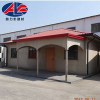 Maisons préfabriquées en acier avec un design moderne, fabriquées en Chine