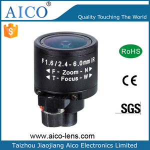 1/3 "F1.6 DC Auto Iris Megapixel 2.4-6.0mm M12x0.5 s Mount <span class=keywords><strong>Zoom</strong></span> Varifocal <span class=keywords><strong>M12</strong></span> Linssi <span class=keywords><strong>Lens</strong></span> - Product Image 3