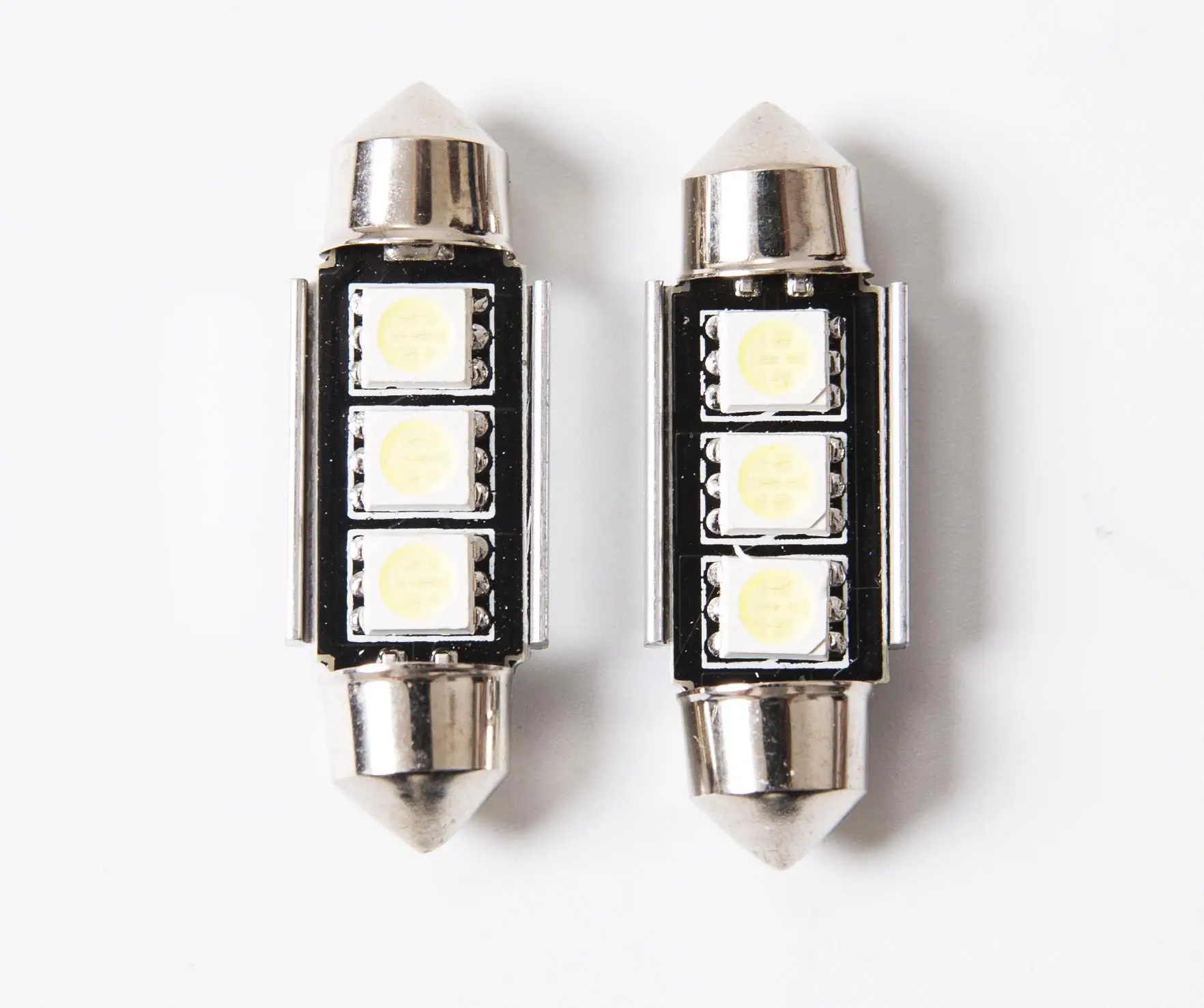 Festoon lâmpada led canbus 31mm 36mm 39mm, 6 smd 5630 5730 sem erros, c5w auto Interior Mapa Lâmpada De Leitura Telhado 12V Branco