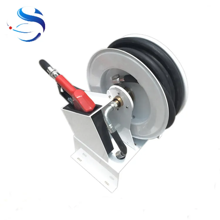 Tự Động Mùa Xuân Tua Lại Nhiên Liệu Hose Reel Tự Động Roll-Up Hose Reel Cho Diesel