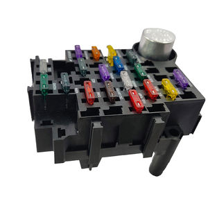 Boîte à fusibles à lame pour circuit <span class=keywords><strong>12V</strong></span> CC 18 voies, boîte à fusibles à capacité, pour voitures, camions, bus - Product Image 1