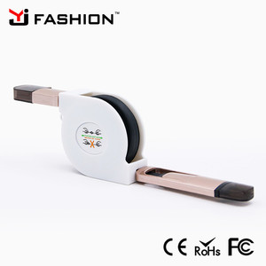 Chaude 100 cm de Haute Qualité 2 en 1 Câble de Données de Charge pour <span class=keywords><strong>iPhone</strong></span> 5 6 7/Android, Sumsung Rétractable <span class=keywords><strong>Micro</strong></span> <span class=keywords><strong>USB</strong></span> câble - Product Image 3