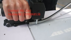 ตัวเว้นระยะเหล็กยืดหยุ่น SUNNY Protool Duraseal (สีดำ/น้ำเงิน) ใช้งานง่าย อุปกรณ์สำคัญสำหรับกระจกฉนวน สายไฟ 380V/220V - Product Image 2
