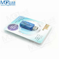 Clé USB 2.0 virtuel 3D 5.1, lecteur gratuit, carte son
