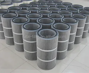 Cartucho de filtro de colector de polvo AMANO para HDPE, plástico reciclado