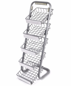 Alimentaire Boutique Mobilier Commercial 5-couche Plateau En Métal Comptoir Fil <span class=keywords><strong>Snack</strong></span> Candy Bar Affichage Stand - Product Image 1