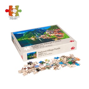 Unique design design 2000 Pieces de plane village puzzle building puzzle - Product Image 2