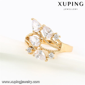 12506 Xuping New Designed Gold Plated <strong>Cheap</strong> <strong>Rings</strong> - Product Image 4