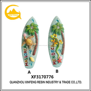 Vue <span class=keywords><strong>sur</strong></span> la <span class=keywords><strong>mer</strong></span> 3 couleurs poissons forme réfrigérateur décoration personnalisé réfrigérateur de résine aimant - Product Image 6