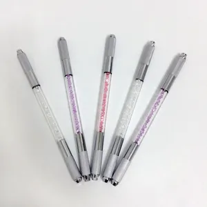 Tattoo Eyebrow Berlin Eyebrow Manual Tattoo Pen 2 Heads Crystal Tattoo Pen Permanent