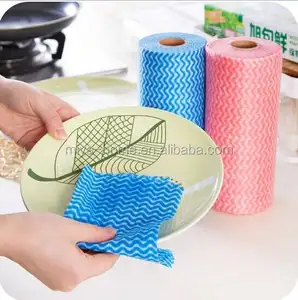 Beste Ontwerp Schoonmaakdoekje Roll/Magie Schoon Vegen/Microfiber Schoonmaakdoekje In Roll