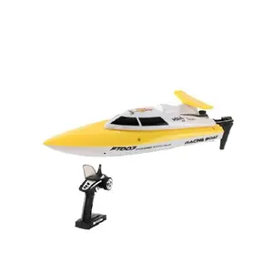 מיני RC סירת RC צעצוע 2.4G 4CH RC במהירות גבוהה מירוץ סירות FT007