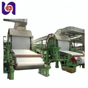 1 T/D Kleine Tissue Papier Productie Machine, En Kleine Afval Papier Recycling Machines
