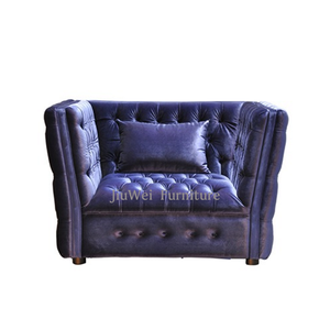 Modern Velvet <strong>Wing</strong> <strong>Back</strong> <strong>Arm</strong> <strong>Chairs</strong> Durable American Style Sofa for Bedroom or Hotel Leisure <strong>Chair</strong> - Product Image 5