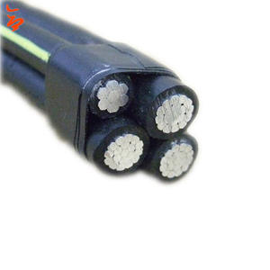 Bajo Voltaje 4 núcleos 3*4 + 1 * 4awg Cable aéreo incluido <span class=keywords><strong>Percheron</strong></span> cable aéreo ABC <span class=keywords><strong>el</strong></span>éctrico - Product Image 4