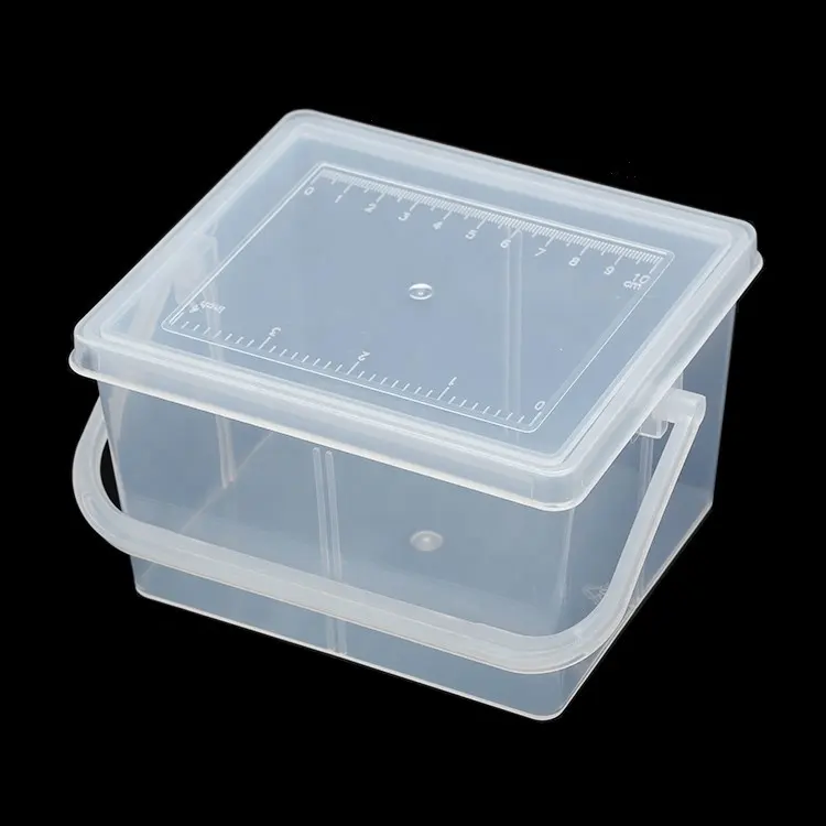 Printing Clear Plastic Tool Socket Storage Case with Handle