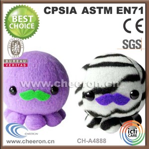 Clásico de la felpa y <span class=keywords><strong>peluche</strong></span> <span class=keywords><strong>del</strong></span> <span class=keywords><strong>pulpo</strong></span> <span class=keywords><strong>del</strong></span> bebé de china - Product Image 2