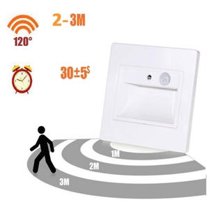1.5W อินฟราเรดเหนี่ยวนำร่างกายมนุษย์ในร่มบันไดผนัง PIR Motion Sensor Led บันไดแสง - Product Image 2