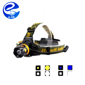 Zoombal-faro delantero recargable, <span class=keywords><strong>luz</strong></span> <span class=keywords><strong>Frontal</strong></span> para 2x18650 baterías - Product Image 3