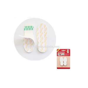 Customized lucency sticky wall hooks adhesive removable plastic hook