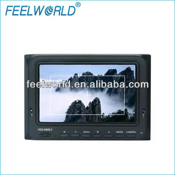 5 " câmera HD Monitor de campo com built in visor foco Assist