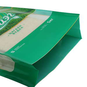 Wholesale Custom Rice Bags: Vacuum Inner Pouch, Clear Panel, Carry Handle, OEM <strong>Low</strong> MOQ - Product Image 3